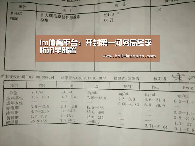 im体育平台:开封第一河务局冬季防汛早部署(图4) im体育